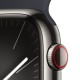 Apple Watch Series 9 45 mm Digital 396 x 484 Pixeles Pantalla táctil 4G Grafito Wifi GPS (satélite)