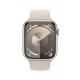 Apple Watch Series 9 45 mm Digital 396 x 484 Pixeles Pantalla táctil 4G Beige Wifi GPS (satélite)