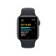 Apple Watch SE OLED 40 mm Digital 324 x 394 Pixeles Pantalla táctil Negro Wifi GPS (satélite)