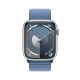 Apple Watch Series 9 45 mm Digital 396 x 484 Pixeles Pantalla táctil Plata Wifi GPS (satélite)