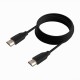 AISENS Cable HDMI V2.0 Premium Alta Velocidad / Hec 4K@60Hz 18Gbps, A/M-A/M, Negro, 5.0m