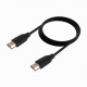 AISENS Cable HDMI V2.0 Premium Alta Velocidad / Hec 4K@60Hz 18Gbps, A/M-A/M, Negro, 1.5m