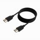 AISENS Cable HDMI V2.0 CCS Premium Alta Velocidad / Hec 4K@60Hz 18Gbps, A/M-A/M, Negro, 3.0m