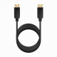 AISENS Cable DISPLAYPORT V1.2 CCS 4K@60Hz, DP/M-DP/M, Negro, 3.0m