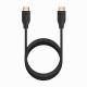 AISENS Cable HDMI V2.0 Premium Alta Velocidad / Hec 4K@60Hz 18Gbps, A/M-A/M, Negro, 2.0m