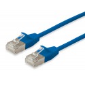 Equip 606133 cable de red Azul 0,5 m Cat6a F/FTP (FFTP)