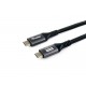 Equip 128382 cable USB 2 m USB4 Gen 2x2 USB C Negro