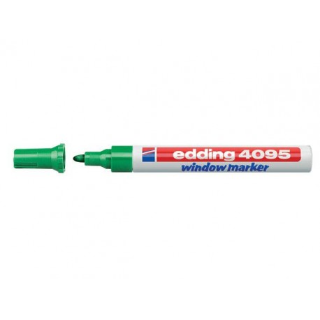 Edding 4095 marcador 10 pieza(s) Grueso Verde