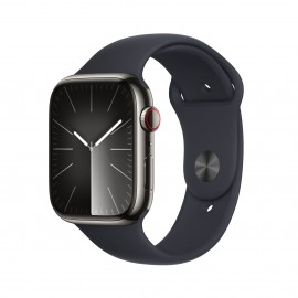 Apple Watch Series 9 45 mm Digital 396 x 484 Pixeles Pantalla táctil 4G Grafito Wifi GPS (satélite)