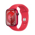 Apple Watch Series 9 45 mm Digital 396 x 484 Pixeles Pantalla táctil Rojo Wifi GPS (satélite)