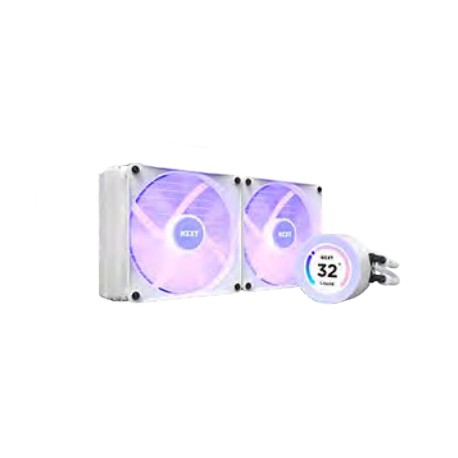 NZXT Kraken Elite 280 RGB Procesador Sistema de refrigeración líquida todo en uno 14 cm Blanco 1 pieza(s)