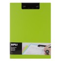 APLI 17207 portapapel Verde