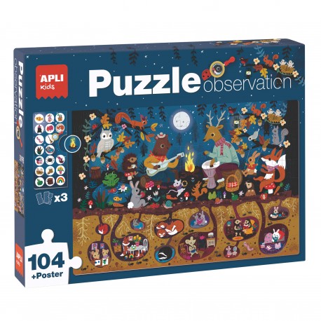 APLI 18507 puzzle 104 pieza(s)