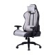 Cooler Master Gaming Caliber R2C Silla para videojuegos universal Asiento acolchado Negro, Gris