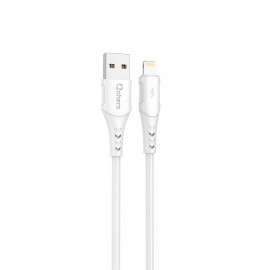 Cable qcharx lisbon usb a tipo c 3a - 1 m - pvc blanco