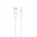 Cable qcharx athens usb a lightning 3a - 1 m - pvc blanco