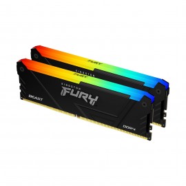 Kingston Technology FURY Beast RGB módulo de memoria 16 GB 2 x 8 GB DDR4 3600 MHz