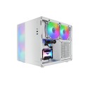 CAJA MINITORRE MICROATX MC400 BLANCO MARS GAMING