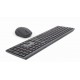 Gembird KBS-ECLIPSE-M500-ES teclado Ratón incluido USB + Bluetooth QWERTY Inglés Negro