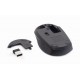 Gembird KBS-ECLIPSE-M500-ES teclado Ratón incluido USB + Bluetooth QWERTY Inglés Negro