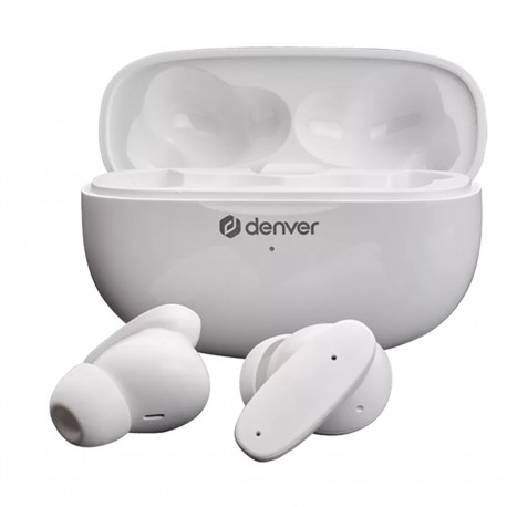 Auricular bluetooth denver twe - 49enc - blanco