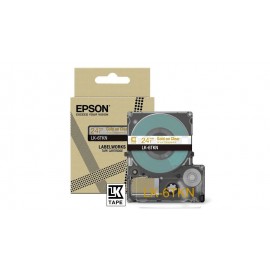 Epson LK-6TKN Oro, Transparente