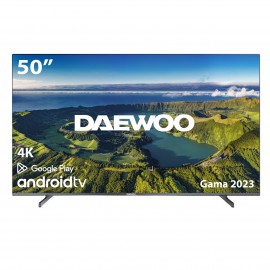 Tv daewoo 50pulgadas led 4k uhd - 50dm62ua - android smart tv - wifi - hdr10