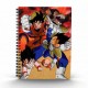 Libreta efecto 3d goku vs vegeta dragon ball z