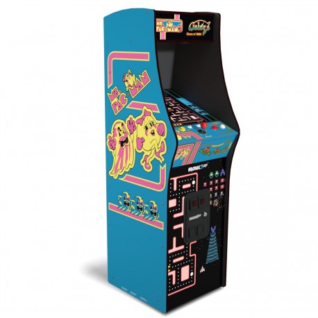 Maquina arcade arcade1up ms. pac - man vs galaga class of 81 deluxe