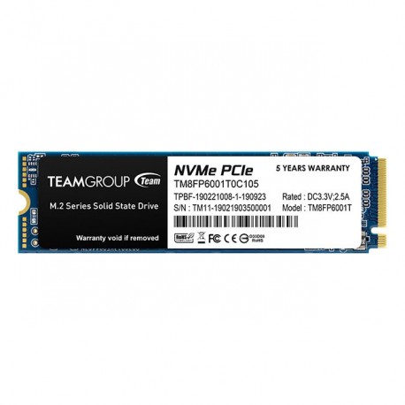 Team Group MP33 M.2 1000 GB PCI Express 3.0 3D NAND NVMe