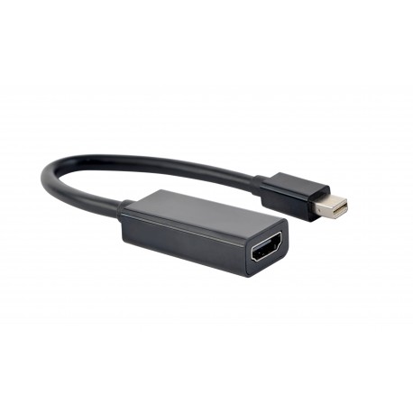 Gembird A-mDPM-HDMIF4K-01 0,15 m Mini DisplayPort HDMI Negro