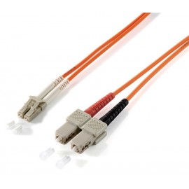 Equip LC/SС 62.5/125μm 1.0m cable de fibra optica 1 m SC OM1 Naranja