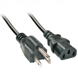 Lindy 30338 cable de transmisión Negro 2 m C13 acoplador