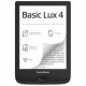 Libro electronico ebook pocketbook basic lux 4 ereader 6pulgadas 8 gb ink black - wifi negro