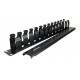 Phasak Guiacables con cepillo para Rack de 19'' 1U - PA 5095