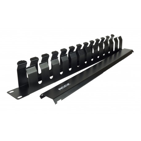 Phasak Guiacables con cepillo para Rack de 19'' 1U - PA 5095