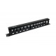 Phasak Guiacables con cepillo para Rack de 19'' 1U - PA 5095