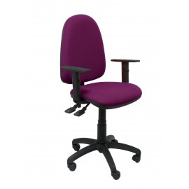 Silla Tribaldos morado con brazos regulables