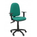 Silla Tribaldos verde con brazos regulables