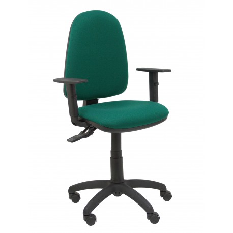 Silla Tribaldos verde con brazos regulables