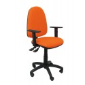 Silla Tribaldos naranja con brazos regulables