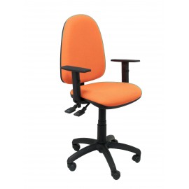 Silla Tribaldos naranja con brazos regulables