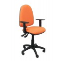 Silla Tribaldos naranja con brazos regulables