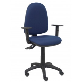 Silla Tribaldos azul marino con brazos regulables