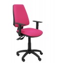 Silla Elche sincro similpiel rosa con brazo regulable