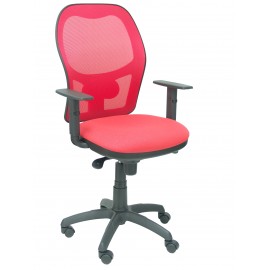 Silla Jorquera malla rojo asiento bali rojo