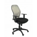 Silla Jorquera malla gris asiento bali negro