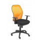 Silla Jorquera malla naranja asiento bali negro