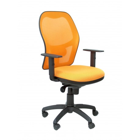 Silla Jorquera malla naranja asiento bali naranja