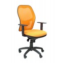 Silla Jorquera malla naranja asiento bali naranja